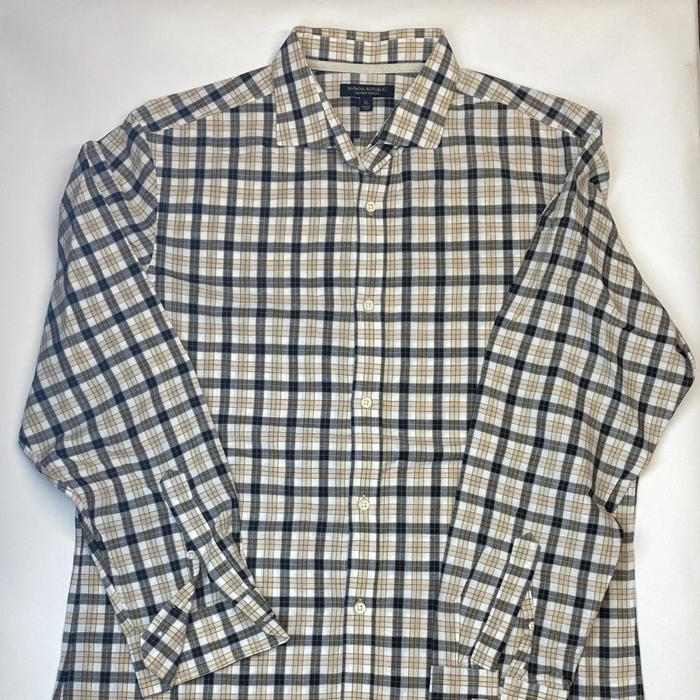 BANANA REPUBLIC XL CASUAL BUTTON DOWN